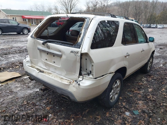 2004 Acura MDX Touring Pkg RES w/Nav with VIN 2HNYD18974H549920, listed as a IAAI auction lot 41696166 with 264,868 mi miles. Bid and sale history available at carsss.com. Image 4.