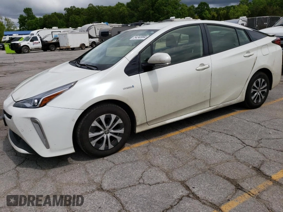 2020 Toyota Prius LE with VIN JTDL9RFU5L3017896, listed as a Copart auction lot 54240984 with 155,970 mi miles and Salvage title. Bid and sale history available at DreamBid. Image 1.