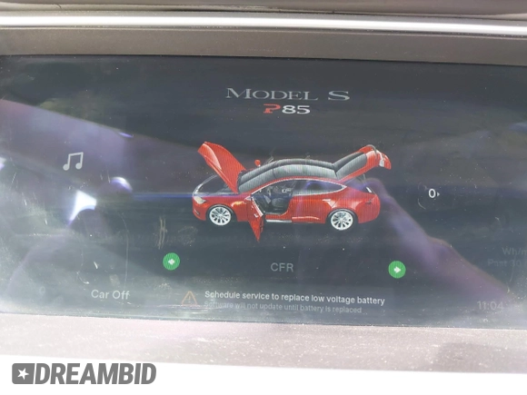 2014 Tesla Model S 60 with VIN 5YJSA1H17EFP30148, listed as a IAAI auction lot 39188024 with Not Provided miles and . Bid and sale history available at DreamBid. Image 7.