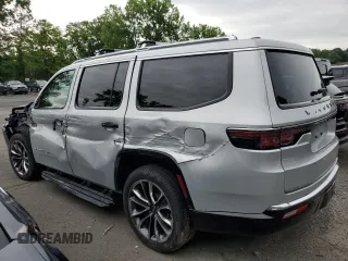 2024 Jeep Wagoneer Series II Carbide with VIN 1C4SJVBP8RS151165, listed as a Copart auction lot 61216845 with 5,315 mi miles and Salvage title. Bid and sale history available at DreamBid. Image 2.