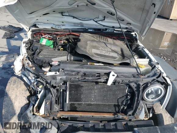 2013 Jeep Wrangler Unlimited Sport z VIN 1C4BJWDG3DL701619, wystawiony jako Copart lot #55880055 z przebiegiem Nie podano mil oraz Szkoda całkowita • Salvage title. Historia ofert i sprzedaży dostępna na DreamBid. Obrazek 12.