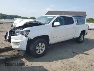 2019 Chevrolet Colorado 4WD Work Truck z VIN 1GCGTBENXK1221351, wystawiony jako Copart lot #58718235 z przebiegiem 90 955 mil mil oraz Szkoda całkowita • Salvage title. Historia ofert i sprzedaży dostępna na DreamBid. Obrazek 1.