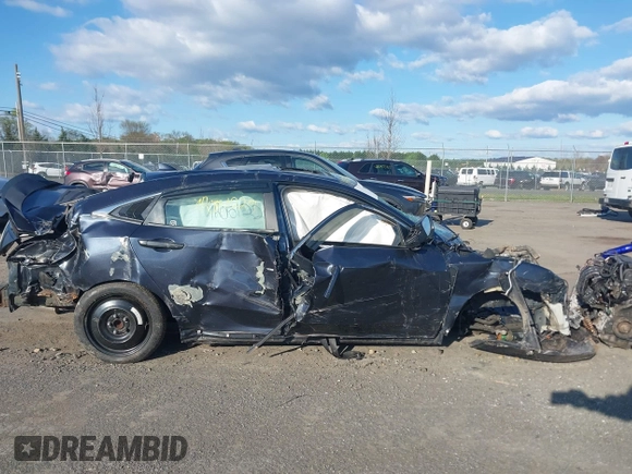 2017 Honda Civic Sedan EX with VIN 2HGFC2F72HH545093, listed as a IAAI auction lot 42051229 with 1 mi miles. Bid and sale history available at carsss.com. Image 12.