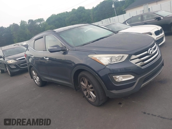 2013 Hyundai Santa Fe Sport z VIN 5XYZU3LAXDG064239, wystawiony jako IAAI lot #42296861 z przebiegiem 165 872 mil mil oraz . Historia ofert i sprzedaży dostępna na DreamBid. Obrazek 1.