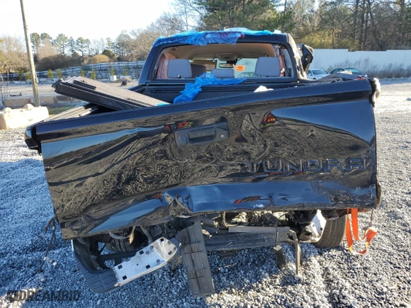 2021 Toyota Tundra 2WD SR5 with VIN 5TFEY5F10MX277384, listed as a Copart auction lot 45045655 with 83,880 mi miles and Salvage Title. Bid and sale history available at carsss.com. Image 6.