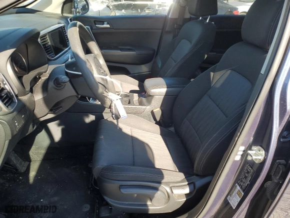 2021 Kia Sportage LX with VIN KNDPM3AC0M7842637, listed as a Copart auction lot 41818415 with 44,937 mi miles and Salvage Title. Bid and sale history available at carsss.com. Image 7.