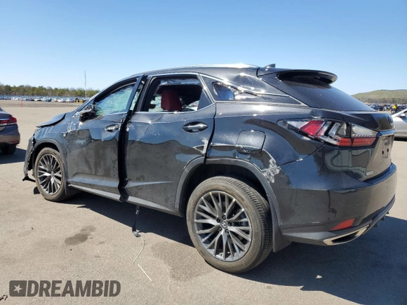 2022 Lexus RX 350 F Sport с VIN 2T2SZMDAXNC364217, выставлен на аукционе Copart как лот 53123325 с пробегом 23 158 миль миль и Списание • Salvage title. История ставок и продаж доступна на DreamBid. Изображение 2.