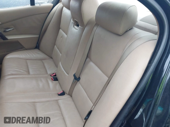 2006 BMW 5 Series 525i with VIN WBANE53536CK80349, listed as a IAAI auction lot 41973176 with 139,558 mi miles and . Bid and sale history available at DreamBid. Image 8.