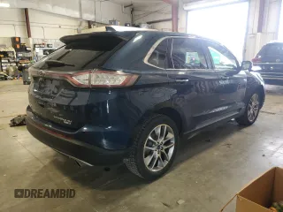 2017 Ford Edge Titanium z VIN 2FMPK4K96HBB55413, wystawiony jako Copart lot #53879345 z przebiegiem 94 529 mil mil oraz Czysty tytuł • Clean title. Historia ofert i sprzedaży dostępna na DreamBid. Obrazek 3.