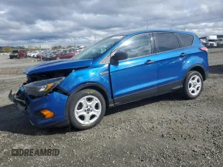 2018 Ford Escape S with VIN 1FMCU0F79JUA04835, listed as a Copart auction lot 51241215 with 49,308 mi miles and Salvage Title. Bid and sale history available at carsss.com. Image 1.