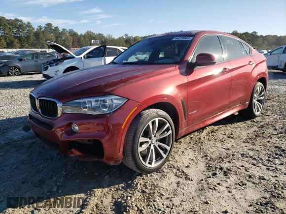 2016 BMW X6 xDrive35i with VIN 5UXKU2C50G0N80309, listed as a Copart auction lot 64229862 with 62,813 mi miles. Bid and sale history available at carsss.com. Image 2.