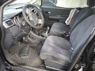 2009 Nissan Versa 1.8 S with VIN 3N1BC11E19L382395, listed as a Copart auction lot 41666375 with 153,899 mi miles and Salvage Title. Bid and sale history available at carsss.com. Image 7.