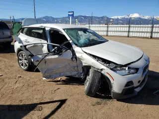 2020 BMW X2 xDrive28i with VIN WBXYJ1C04L5P43529, listed as a Copart auction lot 46868775 with 0 mi miles and Salvage Title. Bid and sale history available at carsss.com. Image 4.