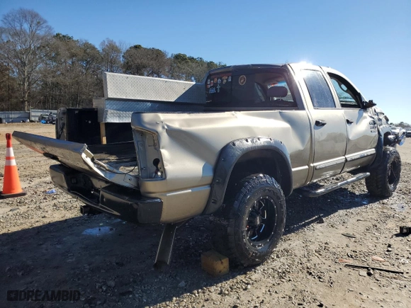 2008 Dodge Ram 2500 SLT with VIN 3D7KS28A08G117621, listed as a Copart auction lot 88655075 with NaN miles and Salvage Title. Bid and sale history available at carsss.com. Image 3.