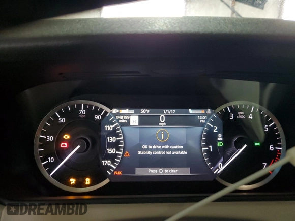 2021 Land Rover Range Rover Velar R-Dynamic S with VIN SALYT2EX4MA303206, listed as a Copart auction lot 49871595 with 48,199 mi miles and Salvage title. Bid and sale history available at DreamBid. Image 9.