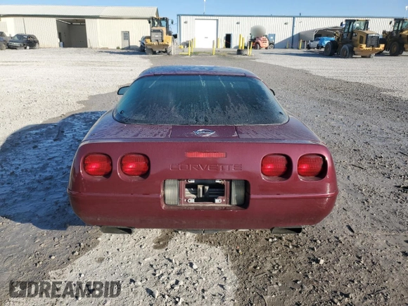 1993 Chevrolet Corvette with VIN 1G1YY23P3P5109106, listed as a Copart auction lot 53543765 with 37,828 mi miles and Salvage title. Bid and sale history available at DreamBid. Image 6.