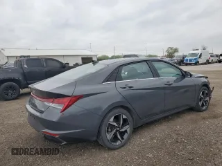 2023 Hyundai Elantra Limited z VIN KMHLN4AJXPU070150, wystawiony jako Copart lot #53938995 z przebiegiem 27 508 mil mil oraz Szkoda całkowita • Salvage title. Historia ofert i sprzedaży dostępna na DreamBid. Obrazek 3.