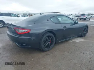 2017 Maserati GranTurismo Sport with VIN ZAM45VLA2H0203614, listed as a IAAI auction lot 41541537 with 17,201 mi miles. Bid and sale history available at carsss.com. Image 4.