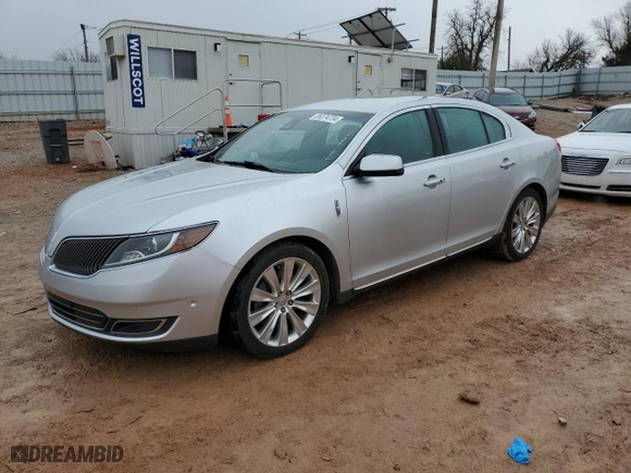 2016 Lincoln MKS EcoBoost with VIN 1LNHL9FT2GG600869, listed as a Copart auction lot 86374734 with 123,788 mi miles and Salvage Title. Bid and sale history available at carsss.com. Image 1.