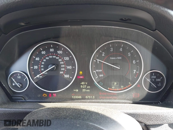 2012 BMW 3 Series 328i with VIN WBA3A5C58CF258120, listed as a IAAI auction lot 41925622 with 123,046 mi miles and . Bid and sale history available at DreamBid. Image 7.