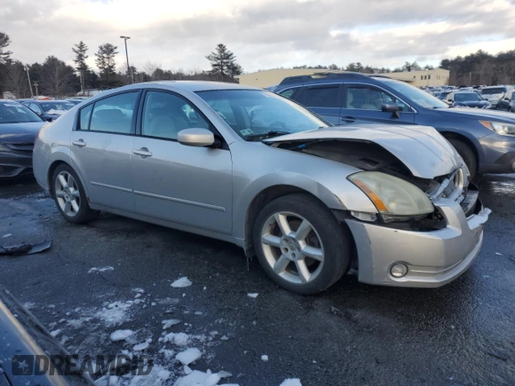 2005 Nissan Maxima 3.5 SE with VIN 1N4BA41E35C875141, listed as a Copart auction lot 45846235 with 185,415 mi miles and Salvage Title. Bid and sale history available at carsss.com. Image 4.