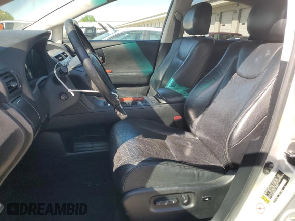 2010 Lexus RX 350 with VIN 2T2ZK1BA9AC020456, listed as a Copart auction lot 54842555 with 193,716 mi miles and Salvage Title. Bid and sale history available at DreamBid. Image 7.