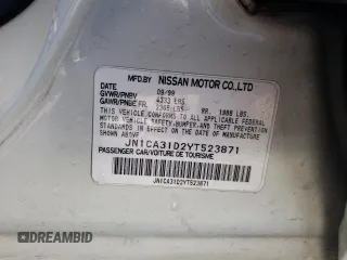 2000 Nissan Maxima GXE z VIN JN1CA31D2YT523871, wystawiony jako Copart lot #65902984 z przebiegiem 235 064 mil mil oraz Szkoda całkowita • Salvage title. Historia ofert i sprzedaży dostępna na DreamBid. Obrazek 12.
