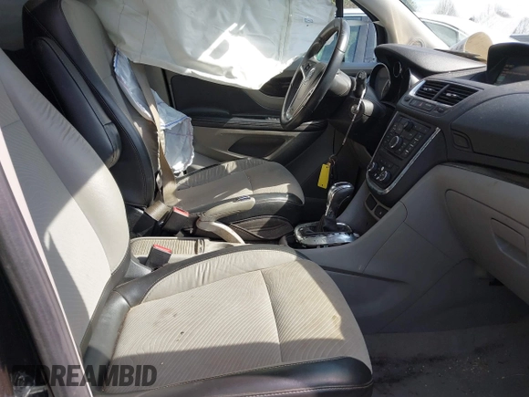 2014 Buick Encore Convenience with VIN KL4CJBSB2EB785888, listed as a IAAI auction lot 41673817 with 139,116 mi miles and . Bid and sale history available at carsss.com. Image 5.