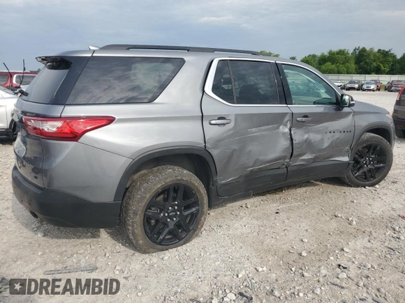 2021 Chevrolet Traverse LT Cloth with VIN 1GNERGKWXMJ208657, listed as a Copart auction lot 61564725 with 52,135 mi miles and Salvage title. Bid and sale history available at DreamBid. Image 3.