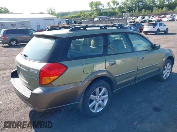 2006 Subaru Legacy Outback Limited with VIN 4S4BP62C467331397, listed as a IAAI auction lot 42424659 with 190,412 mi miles and . Bid and sale history available at DreamBid. Image 4.