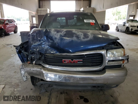 2000 GMC Yukon XL SLT with VIN 1GKFK16T1YJ125157, listed as a Copart auction lot 59906784 with 212,425 mi miles and Salvage Title. Bid and sale history available at carsss.com. Image 5.