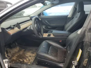2019 Tesla Model 3 Long Range with VIN 5YJ3E1EB8KF451535, listed as a Copart auction lot 53085105 with 133,928 mi miles and Non Repairable. Bid and sale history available at DreamBid. Image 7.