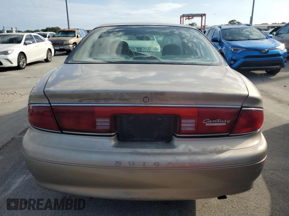 2002 Buick Century Custom with VIN 2G4WS52J821201719, listed as a Copart auction lot 74900894 with 0 mi miles and Salvage Title. Bid and sale history available at carsss.com. Image 6.
