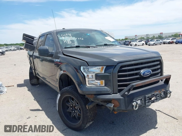 2017 Ford F-150 XL with VIN 1FTEW1EF6HKD16042, listed as a IAAI auction lot 42144692 with 197,591 mi miles and . Bid and sale history available at DreamBid. Image 1.