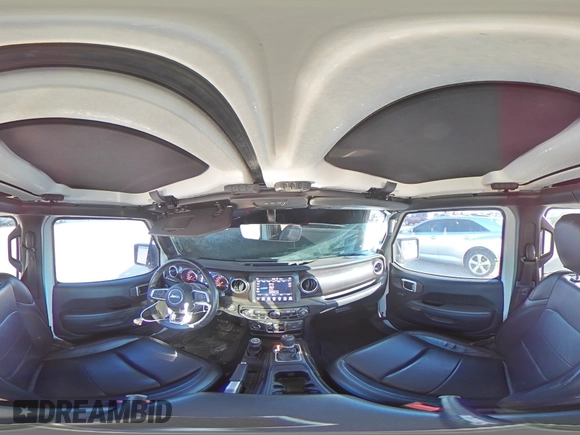 2019 Jeep Wrangler Unlimited Sahara with VIN 1C4HJXEGXKW651960, listed as a Copart auction lot 84255444 with 61,982 mi miles and Salvage title. Bid and sale history available at DreamBid. Image 13.