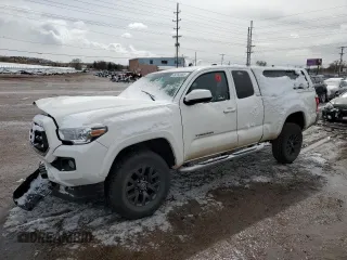 2021 Toyota Tacoma SR z VIN 3TYSZ5AN0MT009231, wystawiony jako Copart lot #49252665 z przebiegiem Nie podano mil oraz Szkoda całkowita • Salvage title. Historia ofert i sprzedaży dostępna na DreamBid. Obrazek 1.