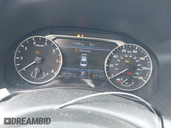 2019 Nissan Altima S with VIN 1N4BL4BV7KC237320, listed as a IAAI auction lot 41984009 with 165,765 mi miles and . Bid and sale history available at DreamBid. Image 7.