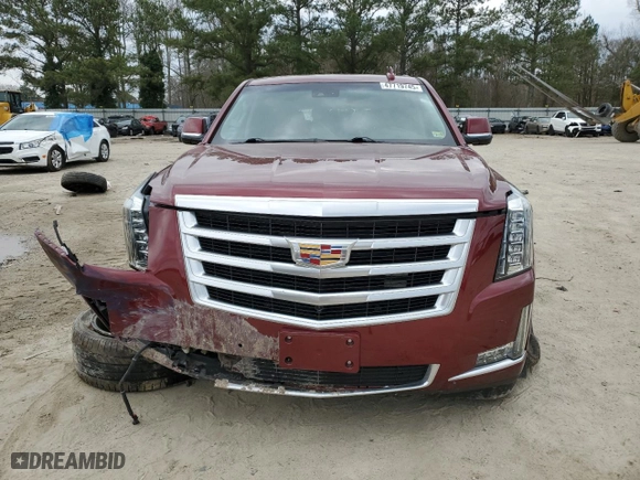 2019 Cadillac Escalade Luxury with VIN 1GYS4BKJ5KR213453, listed as a Copart auction lot 47719745 with 71,796 mi miles and Salvage Title. Bid and sale history available at carsss.com. Image 5.