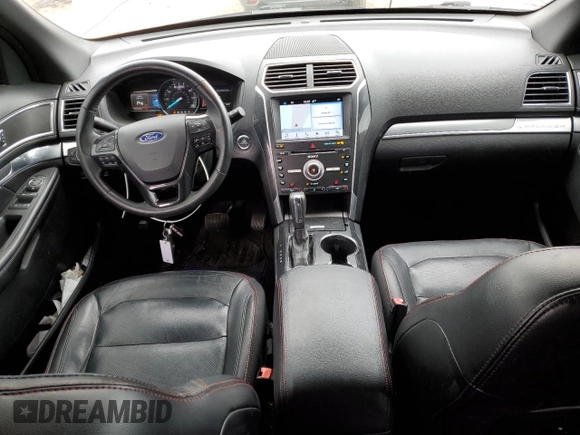 2017 Ford Explorer Sport z VIN 1FM5K8GTXHGC23921, wystawiony jako Copart lot #55084945 z przebiegiem 103 515 mil mil oraz Szkoda całkowita • Salvage title. Historia ofert i sprzedaży dostępna na DreamBid. Obrazek 8.