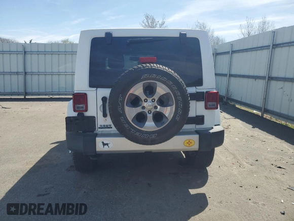2017 Jeep Wrangler Unlimited 75th Anniversary z VIN 1C4BJWEG6HL636575, wystawiony jako Copart lot #54149875 z przebiegiem 129 721 mil mil oraz Szkoda całkowita • Salvage title. Historia ofert i sprzedaży dostępna na DreamBid. Obrazek 6.
