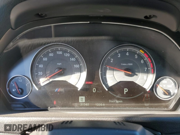 2017 BMW M4 with VIN WBS3U9C38HP971268, listed as a Copart auction lot 81133614 with 31,540 mi miles and Salvage title. Bid and sale history available at DreamBid. Image 9.