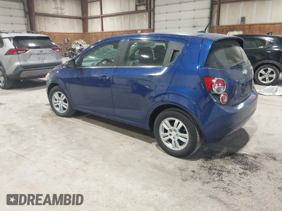 2013 Chevrolet Sonic LT with VIN 1G1JC6SB5D4202627, listed as a IAAI auction lot 41653165 with 109,807 mi miles. Bid and sale history available at carsss.com. Image 3.