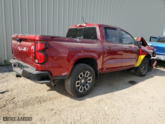 2023 Chevrolet Colorado 4WD Z71 with VIN 1GCPTDEK3P1187987, listed as a Copart auction lot 68275104 with 0 mi miles and Salvage Title. Bid and sale history available at carsss.com. Image 3.