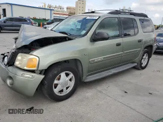 2003 GMC Envoy XL SLE with VIN 1GKES16P636242632, listed as a Copart auction lot 75960974 with Not Provided miles and Salvage Title. Bid and sale history available at carsss.com. Image 1.