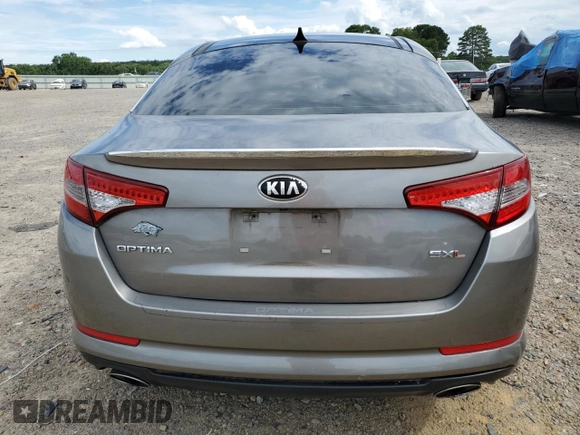 2013 Kia Optima SX with VIN 5XXGR4A6XDG136042, listed as a Copart auction lot 63220755 with 80,709 mi miles and Salvage title. Bid and sale history available at DreamBid. Image 6.