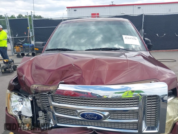 2010 Ford F-150 XL with VIN 1FTEX1C86AFC14756, listed as a IAAI auction lot 42147658 with 191,127 mi miles and . Bid and sale history available at DreamBid. Image 10.
