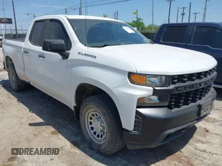 2021 Chevrolet Silverado 1500 Work Truck with VIN 1GCRYAEFXMZ210559, listed as a IAAI auction lot 42002749 with 95,787 mi miles and . Bid and sale history available at DreamBid. Image 1.