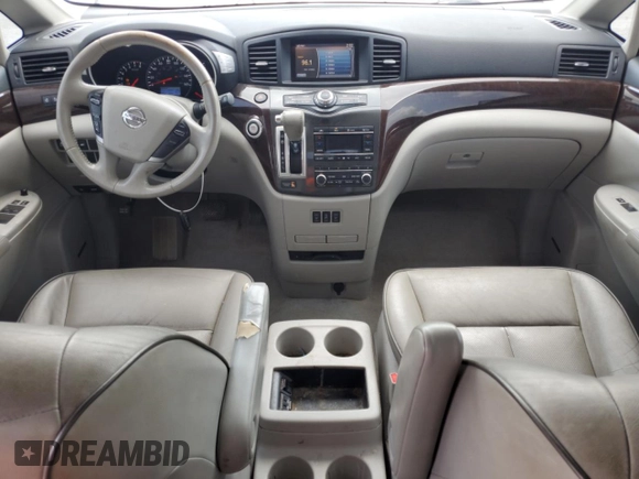 2014 Nissan Quest S z VIN JN8AE2KP5E9102719, wystawiony jako Copart lot #59375775 z przebiegiem 127 220 mil mil oraz Szkoda całkowita • Salvage title. Historia ofert i sprzedaży dostępna na DreamBid. Obrazek 8.