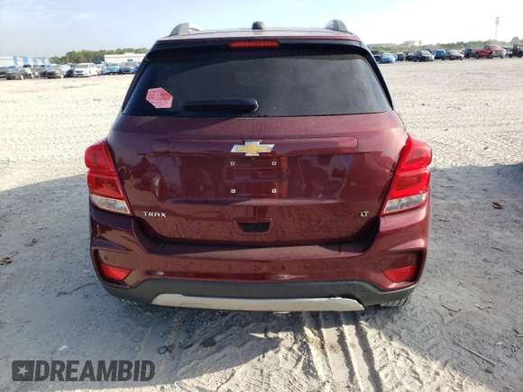 2017 Chevrolet Trax LT with VIN 3GNCJLSB0HL155955, listed as a Copart auction lot 54110195 with 135,527 mi miles and Clean Title. Bid and sale history available at DreamBid. Image 6.