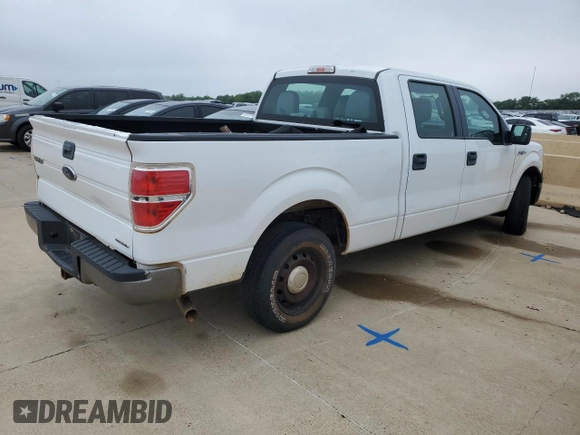 2013 Ford F-150 XL with VIN 1FTFW1CF5DKE70100, listed as a Copart auction lot 53825095 with 248,946 mi miles and Clean Title. Bid and sale history available at carsss.com. Image 3.
